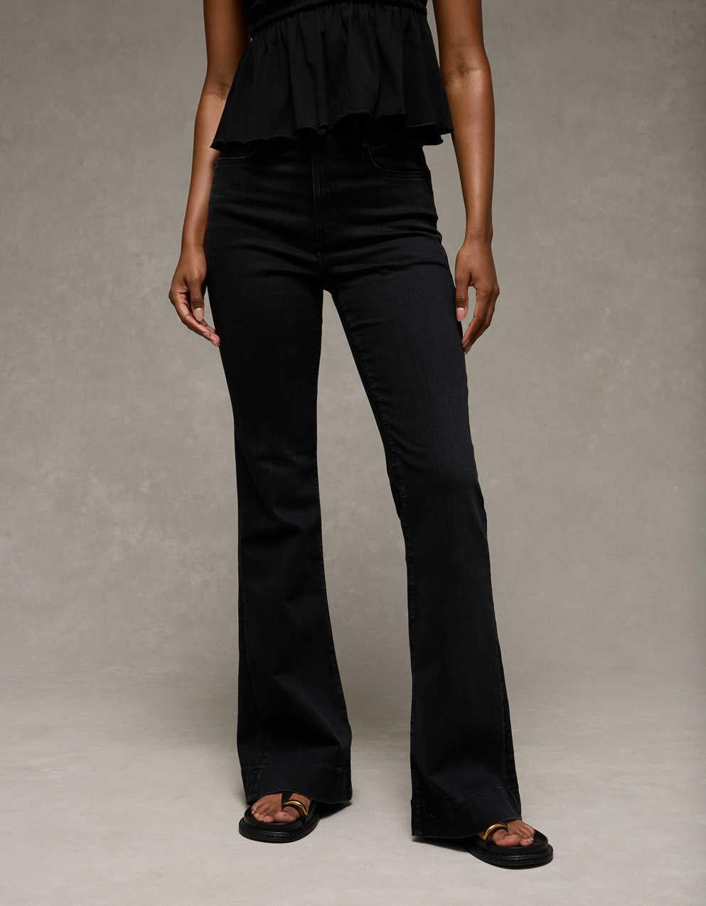 AE Super High-Waisted Flare Jean