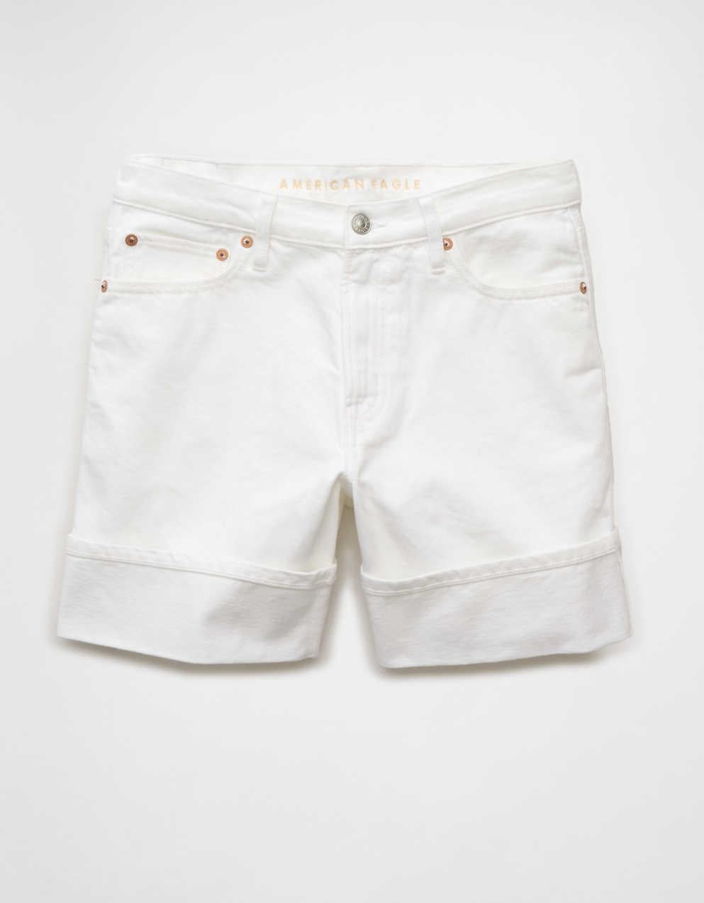 AE 6" Strigid Super High-Waisted Relaxed Denim Short