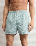 AEO Men's Checkerboard Stretch Boxer Short