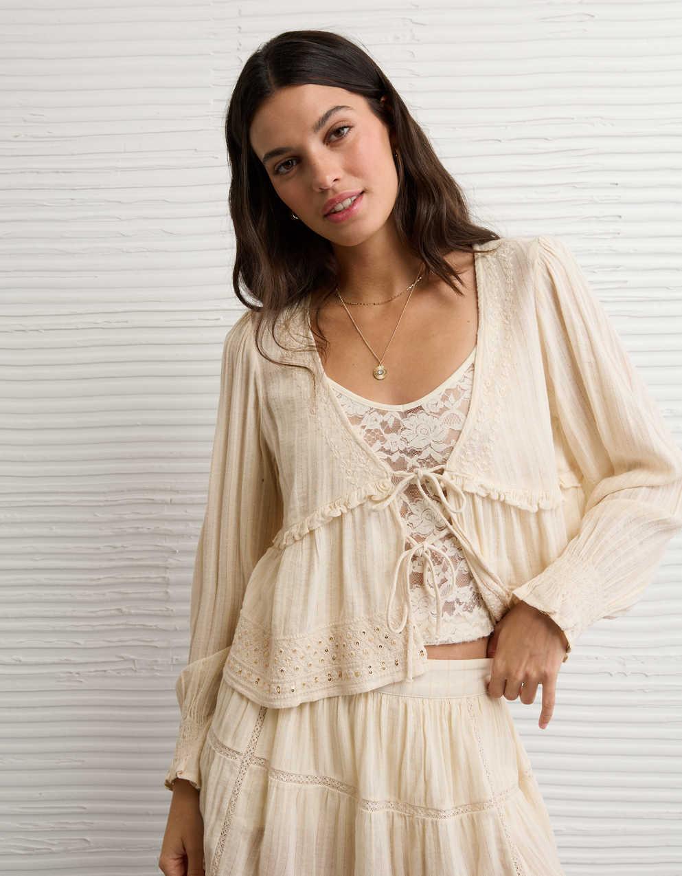 AE Ruffle Blouse