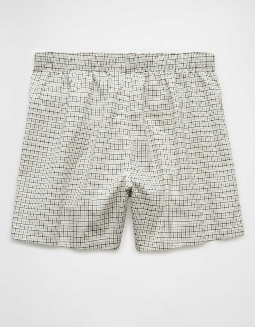 AEO Stretch Plaid Classic Boxer Short