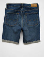 AE 9" AirFlex+ Patched Denim Short