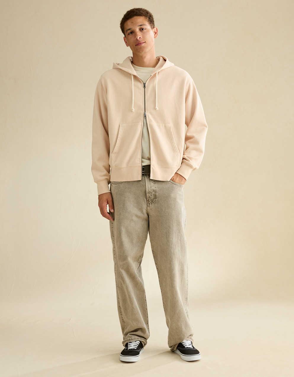 AE Laidback Luxe Full-Zip Hoodie