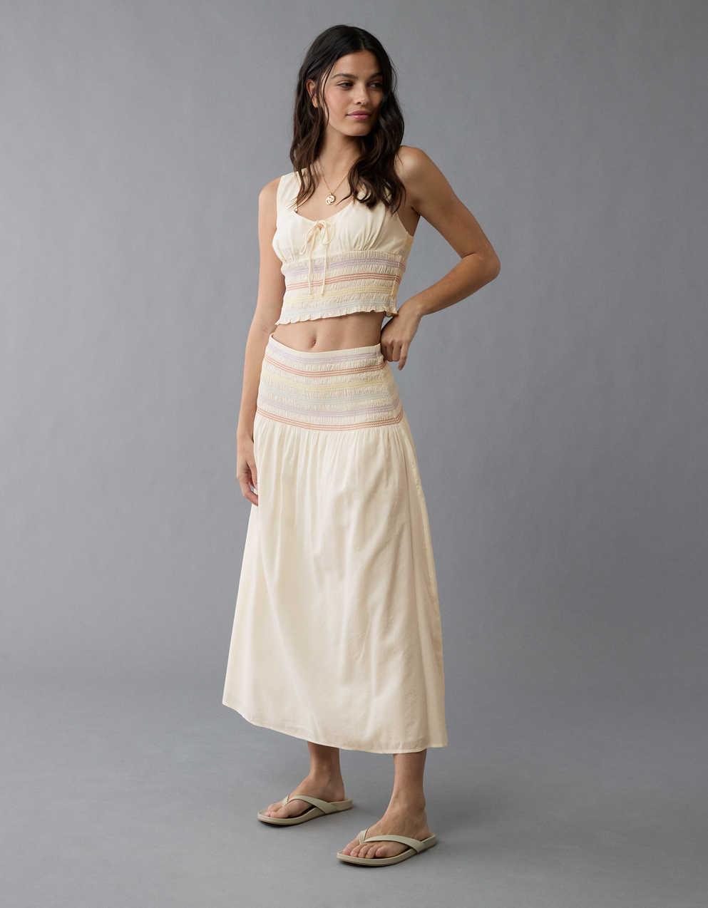 AE Pride High-Waisted Midi Skirt