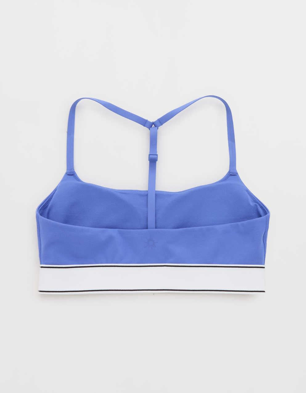 OFFLINE By Aerie The Hugger Logo Elastic Sports Bra