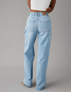 AE Super High-Waisted Baggy Wide-Leg Jean