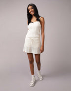 AE Cropped Crochet Tank Top
