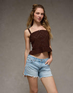 AE Fitted Peplum Cami