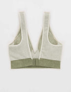Superchill Cotton Seamless Plunge Bralette
