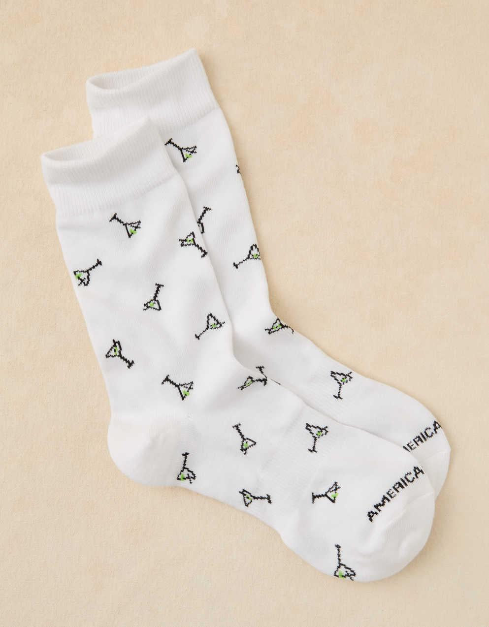 AE Graphic Crew Socks