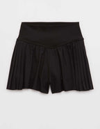 OFFLINE By Aerie Real Me Pleated Flowy Short