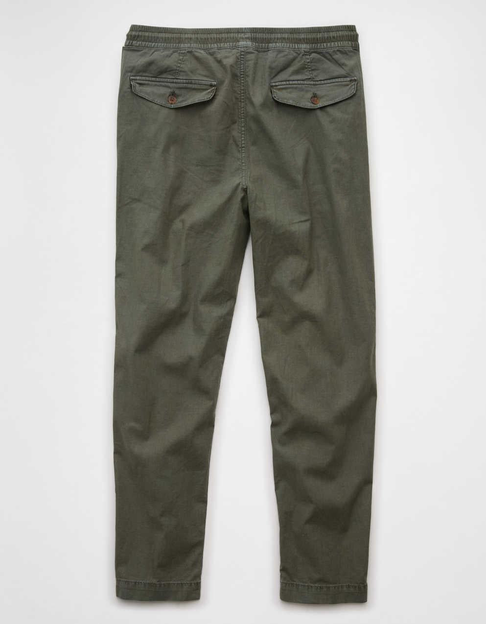 AE Flex Linen-Blend Athletic Fit Pull-On Pant