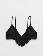 Aerie Skinny Strap Voop Bikini Top