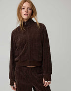 OFFLINE By Aerie Cable Lounge Full Zip