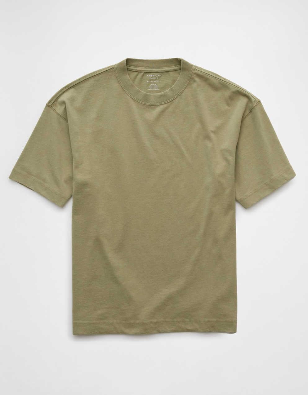 AE Boxy Fit Sueded Jersey T-Shirt