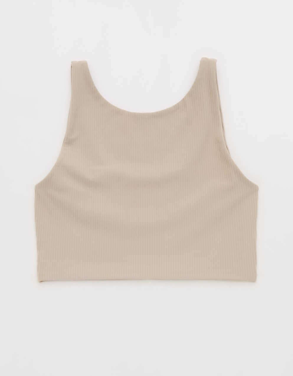 OFFLINE By Aerie Real Me XTRA Rib Switch Up High Neck Sports Bra