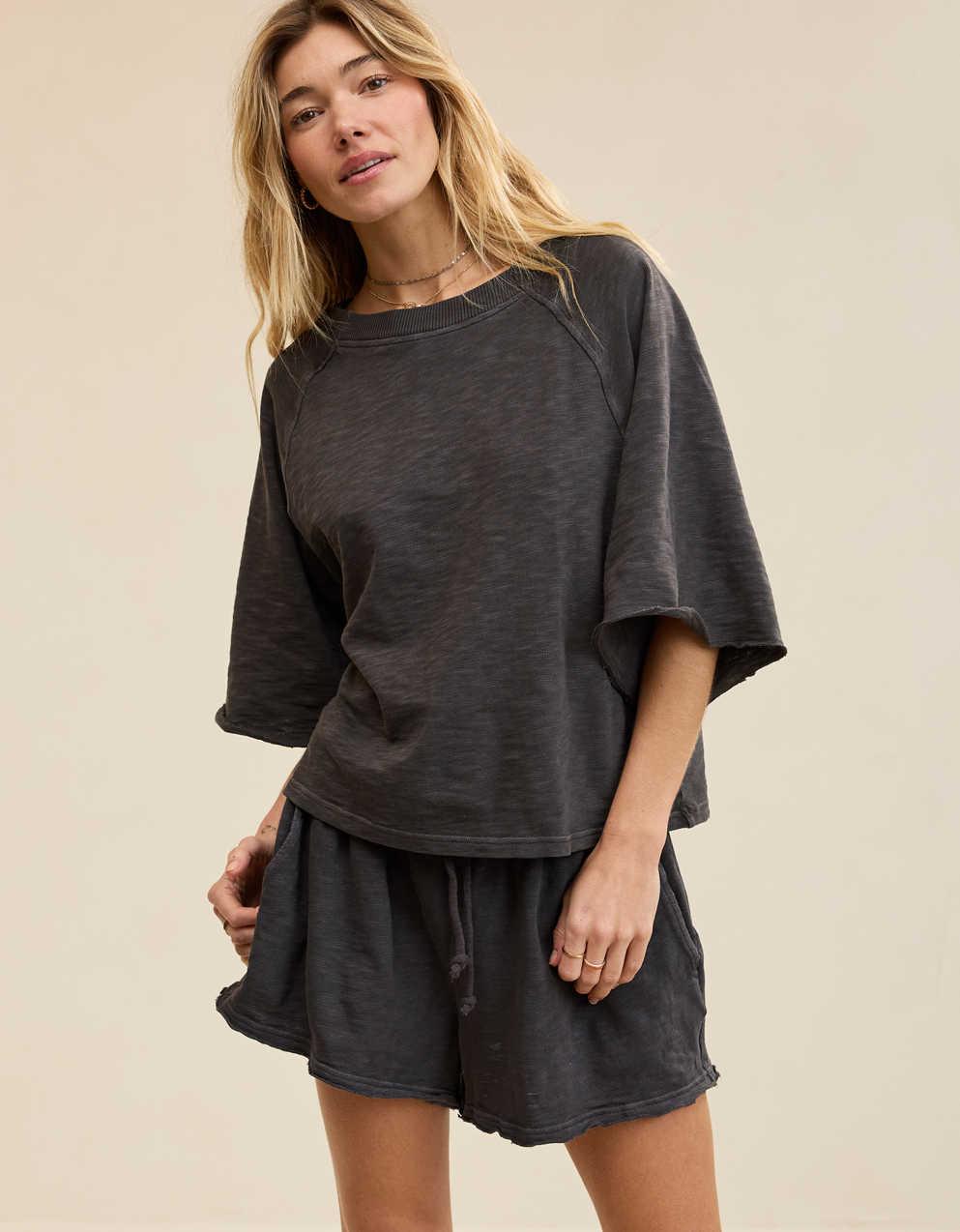 Aerie It's Casual Knit Slub Short