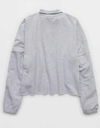 OFFLINE By Aerie OTT Seamed Quarter Zip Sweatshirt