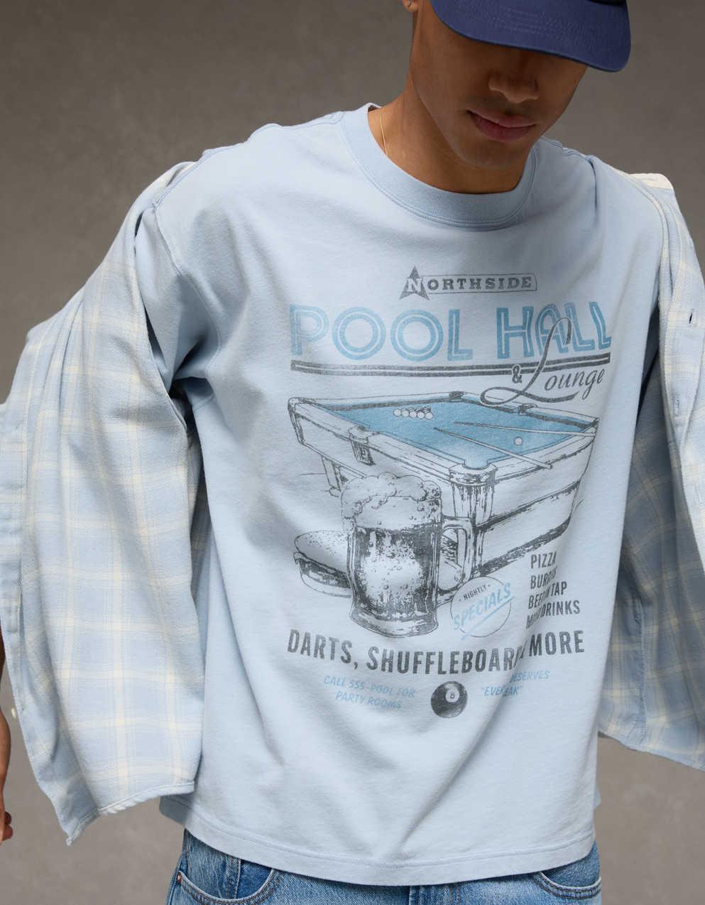 AE Boxy Fit Destination Graphic T-Shirt