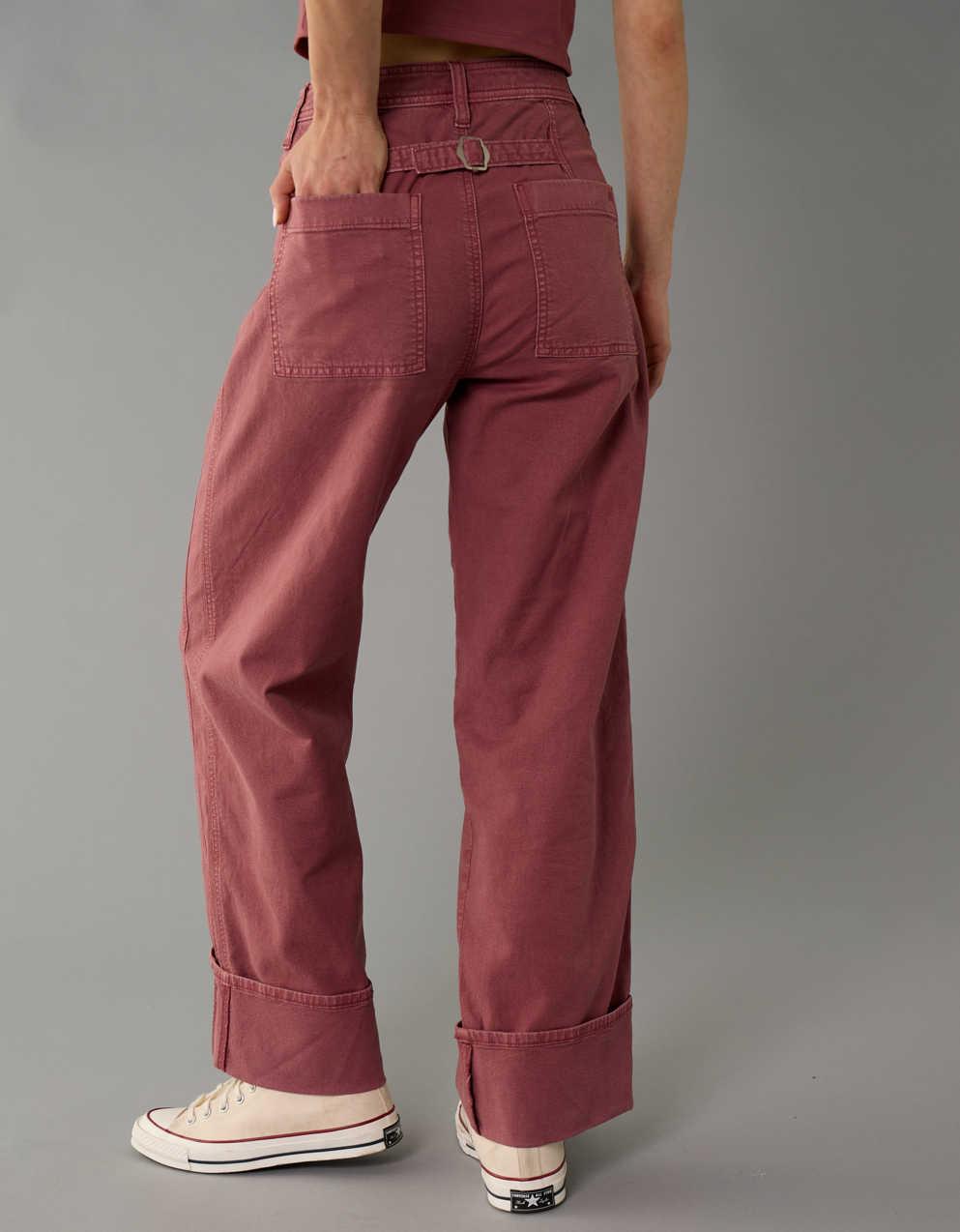 AE Stretch High-Waisted Utility Stovepipe Pant