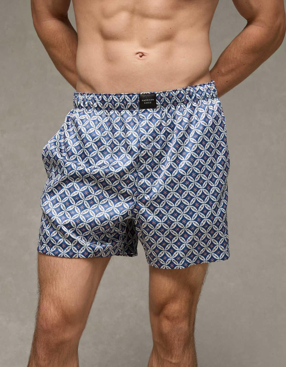 AEO Men's Satin Pocket Boxer Short