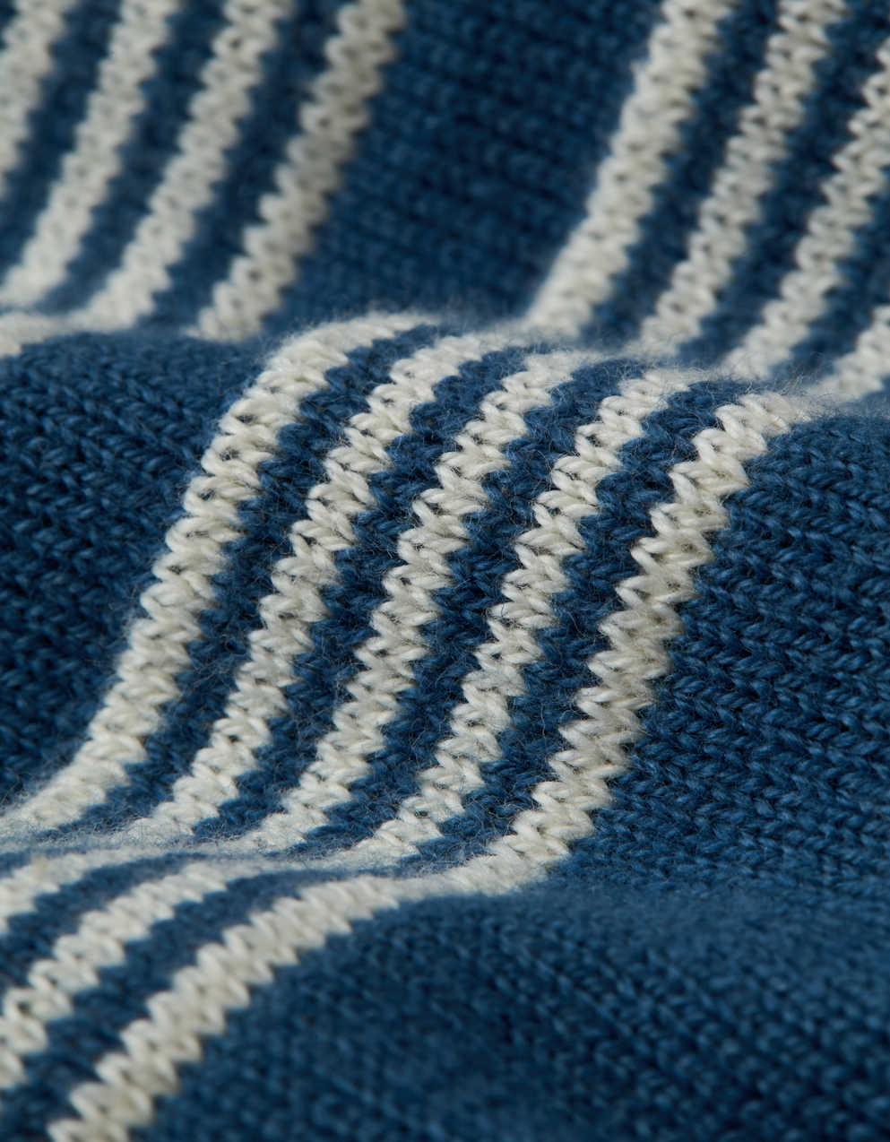 AE Weekend Button-Up Striped Sweater Polo Shirt