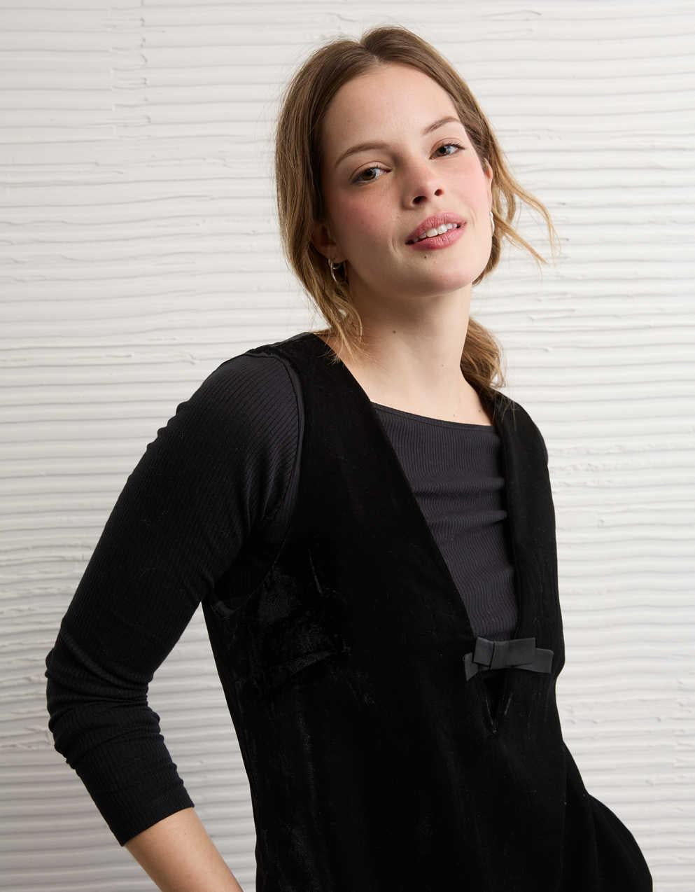 AE Velvet Mini Dress