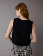 AE Tie Front Quilted Vest