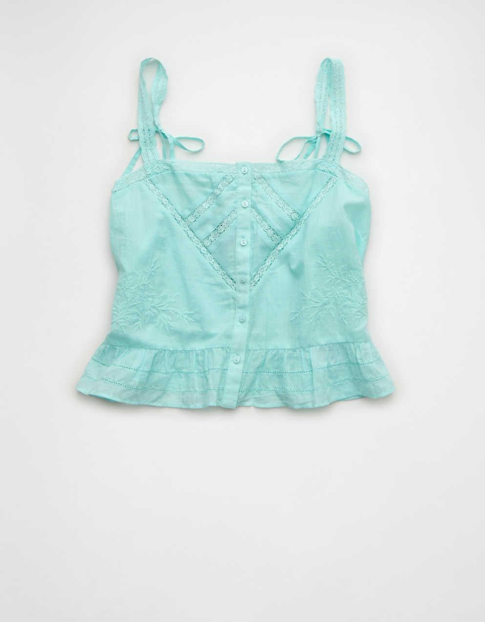 AE Fitted Peplum Cami