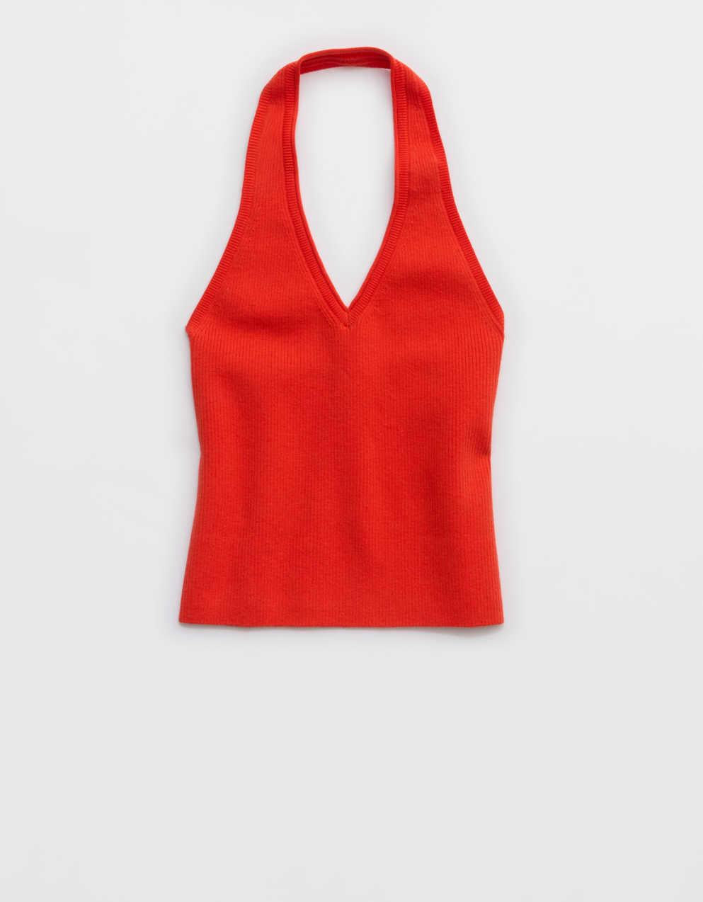 Aerie Sweater Halter Tank Top