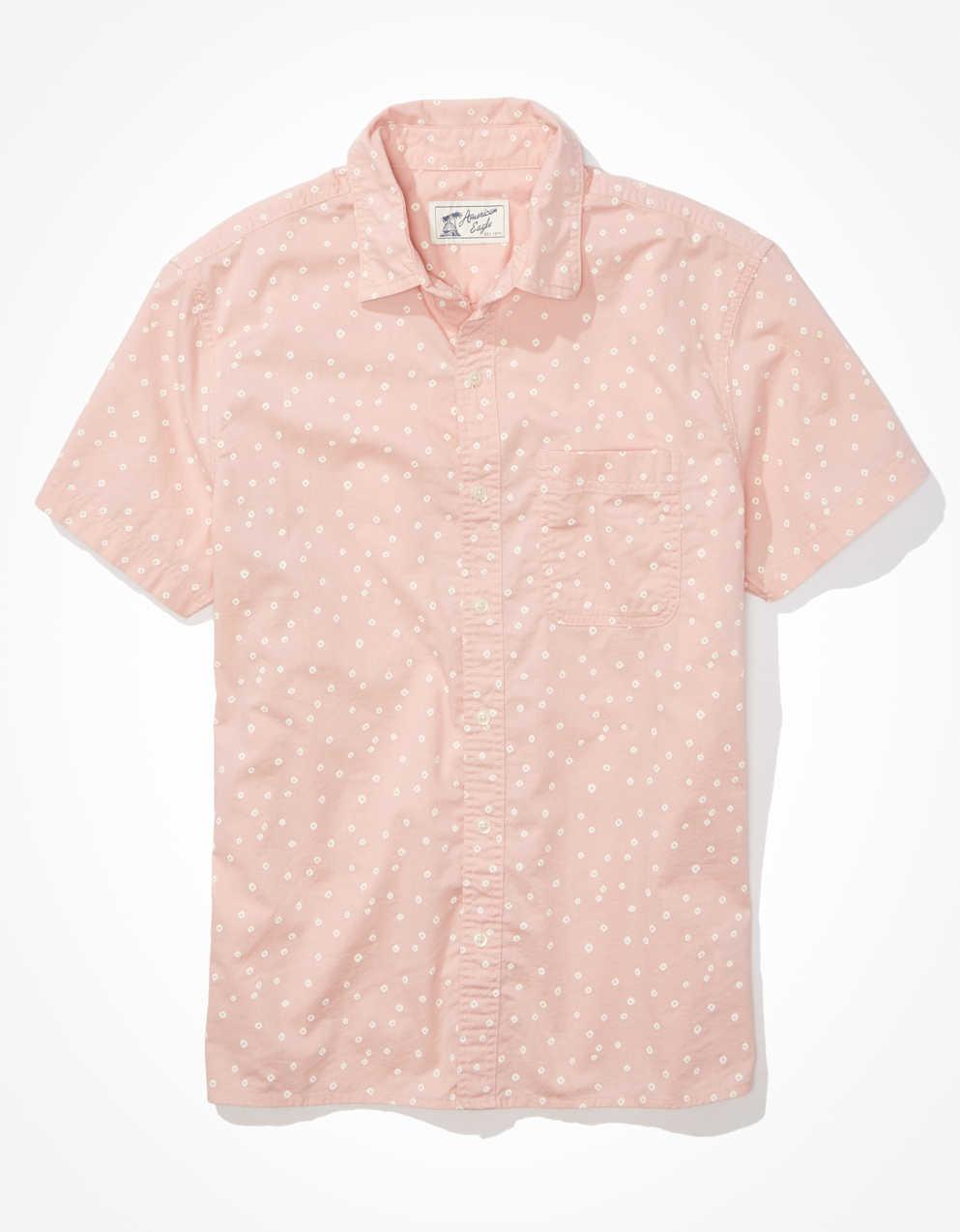 AE Micro Dot Button-Up Resort Shirt