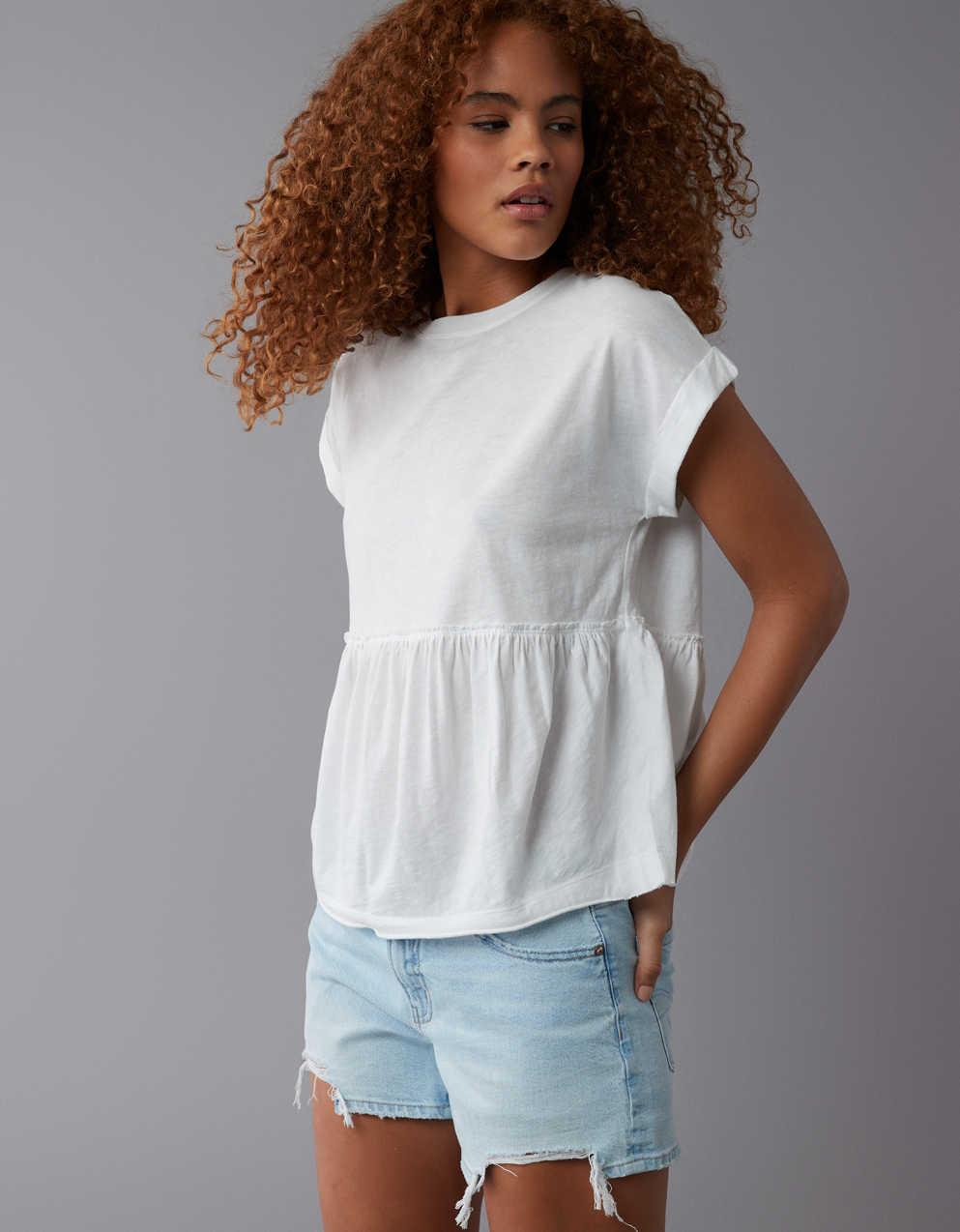 AE Oversized Tie Back T-Shirt