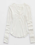 Aerie Henley Essential Layering T-Shirt