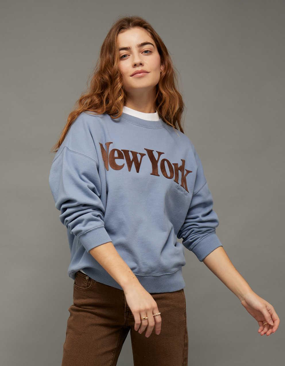 AE Graphic Crew Neck Sweatshirt