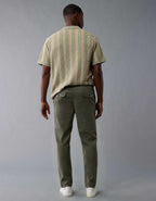 AE Flex Linen-Blend Athletic Fit Pull-On Pant