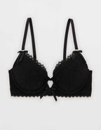 Show Off Feeling Femme Lace Plunge Push Up Bra