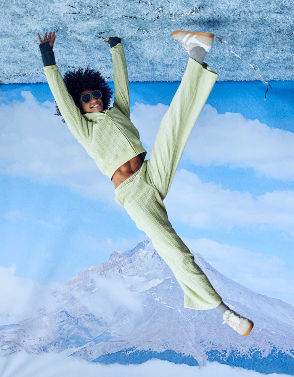 OFFLINE By Aerie Cable Lounge Trouser