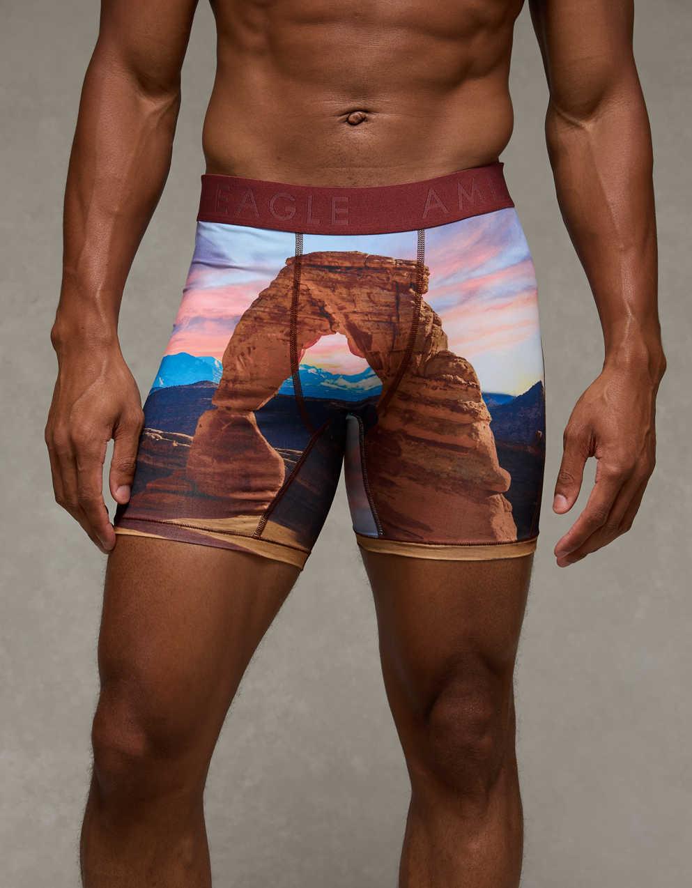 AEO Men's National Park 6" Flex Boxer Brief