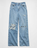 AE Curvy Super High-Waisted Baggy Jean