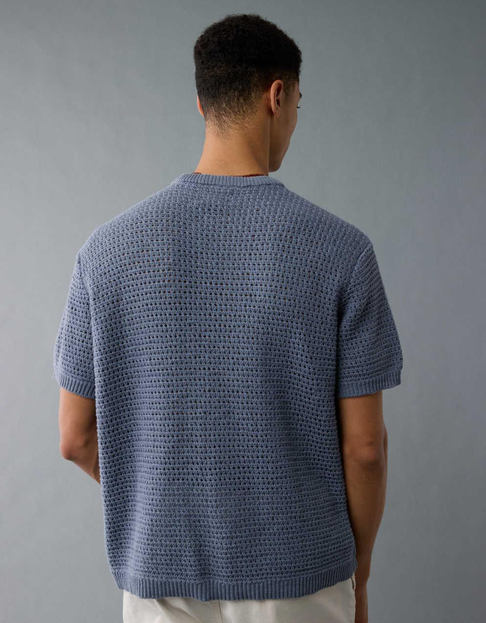 AE Open Knit Sweater T-Shirt