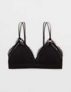 Superchill Pointelle Padded Triangle Bralette