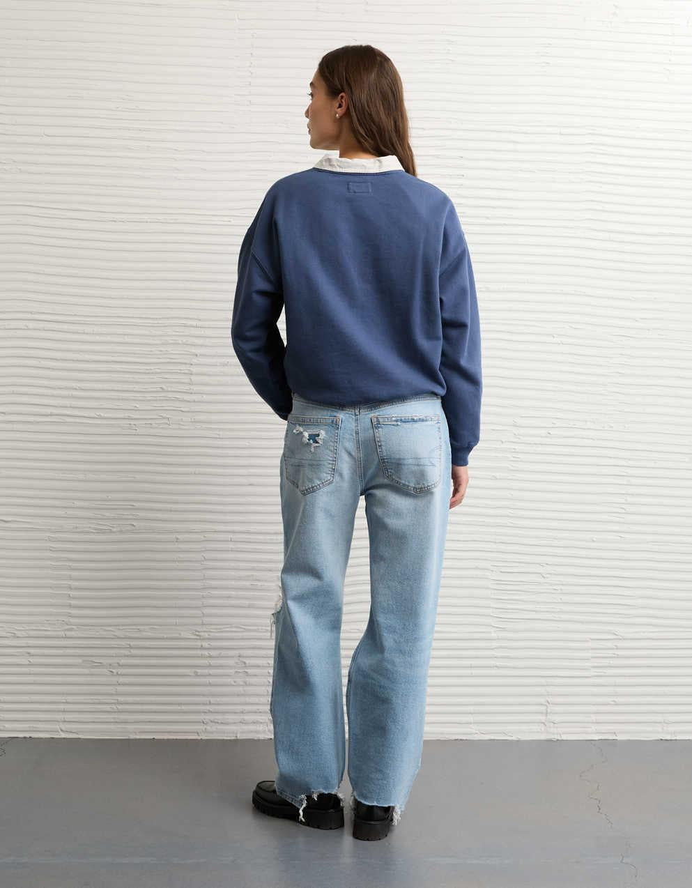 AE Graphic Crew Neck Sweatshirt