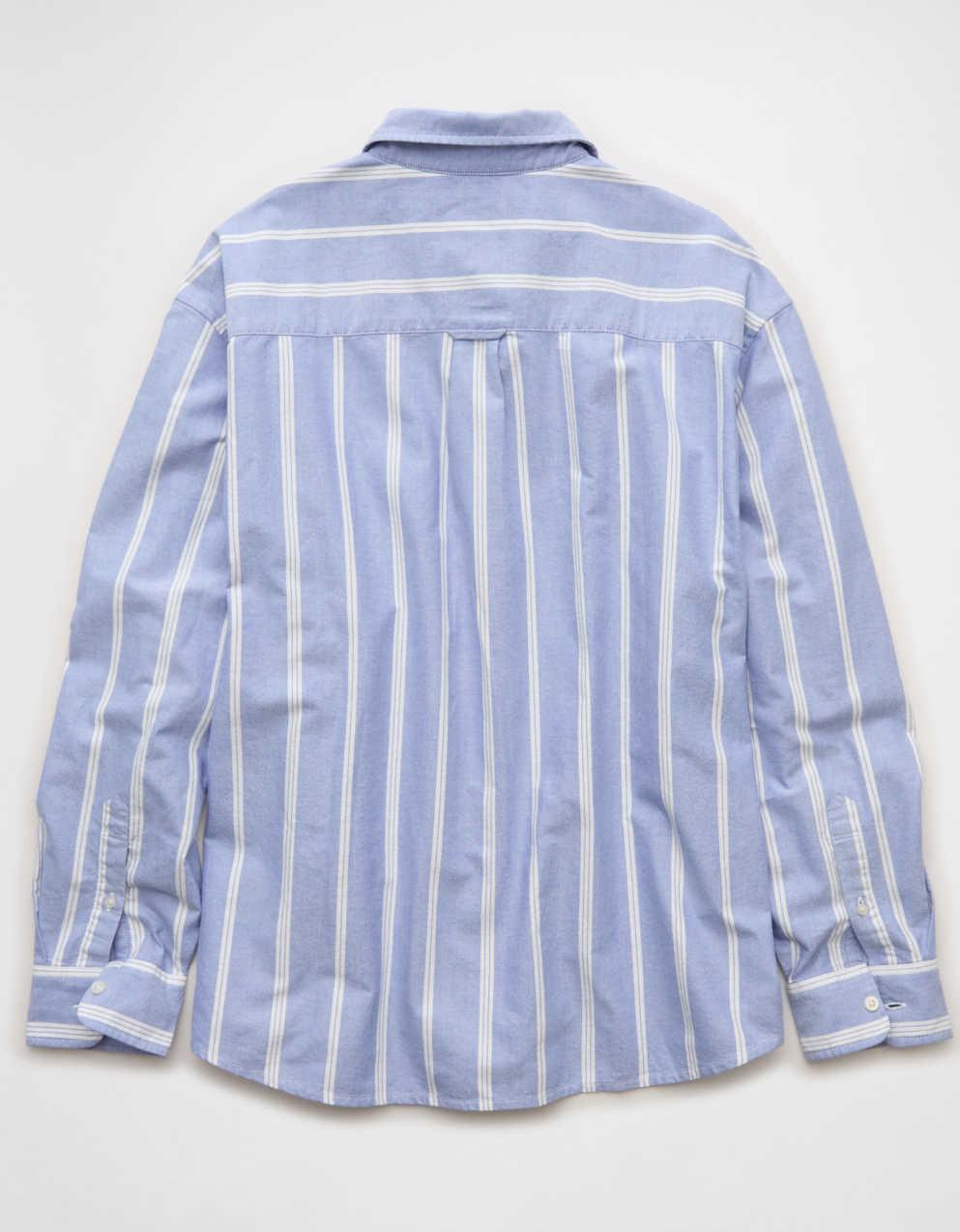 AE Relaxed Fit Oxford Button-Up Shirt