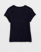 OFFLINE By Aerie Thumbs Up Ribbed T-Shirt