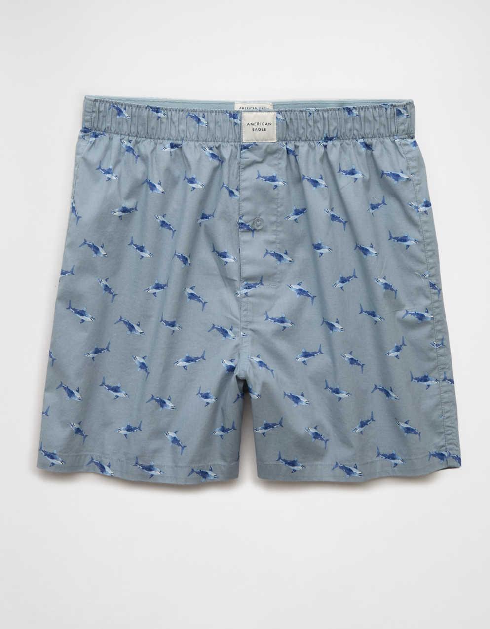 AEO Men's Sharks Stretch Boxer Short
