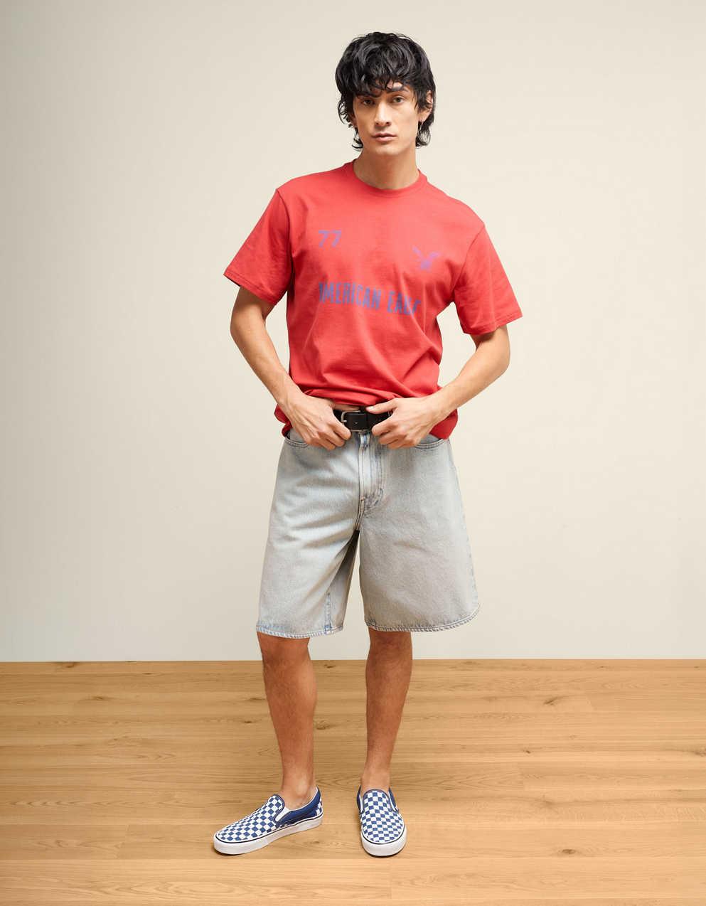 AE Standard Fit Graphic Logo T-Shirt