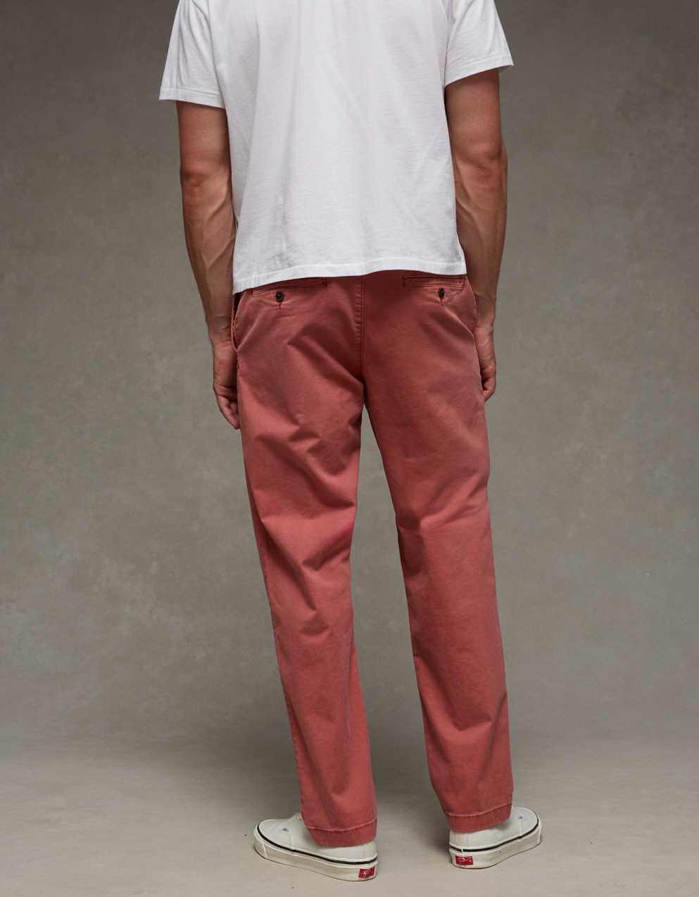 AE Flex Original Straight Lived-In Khaki Pant