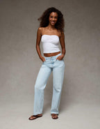 AE Curvy High-Waisted Stovepipe Jean