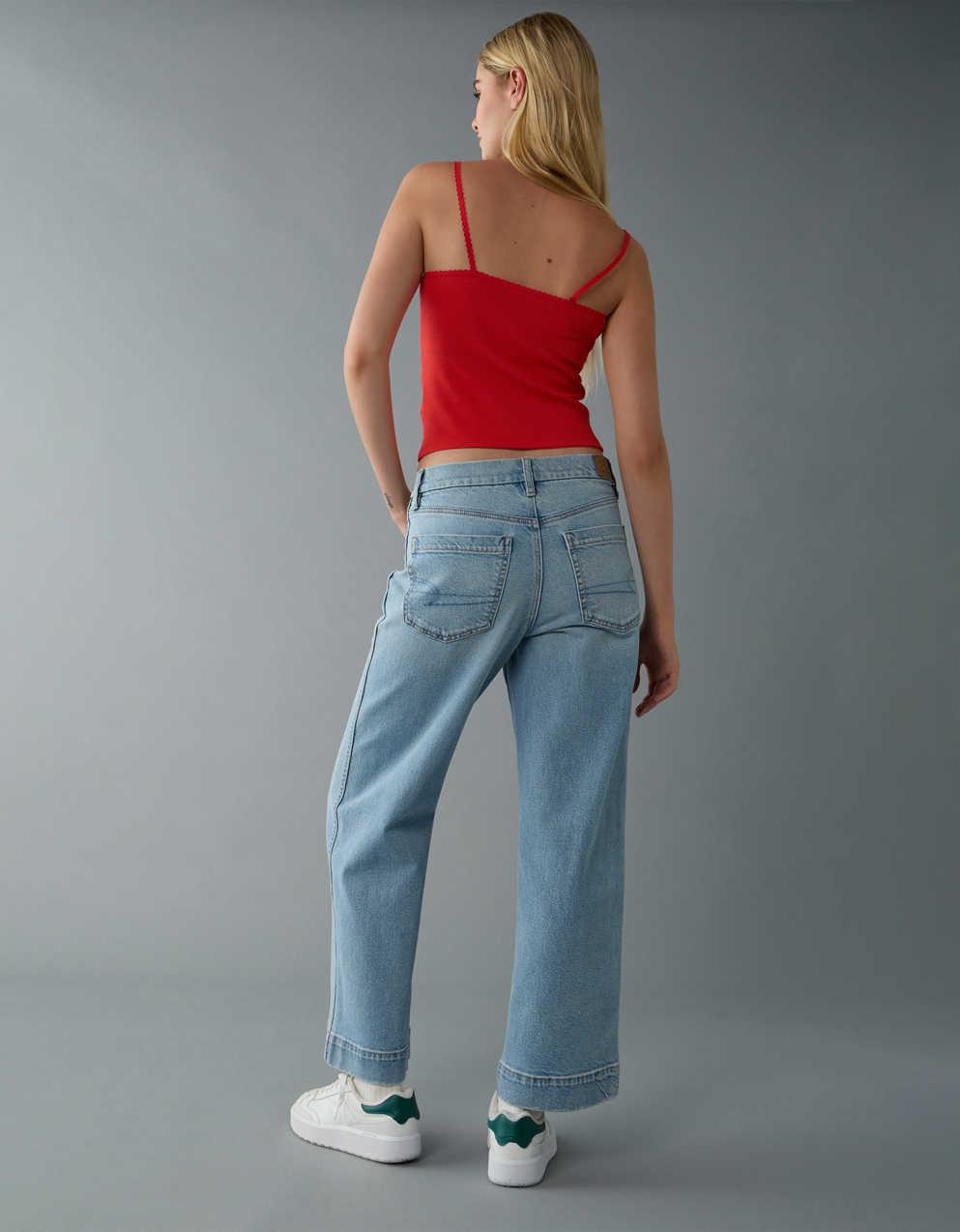 AE Stretch Curvy High-Waisted Stovepipe Jean