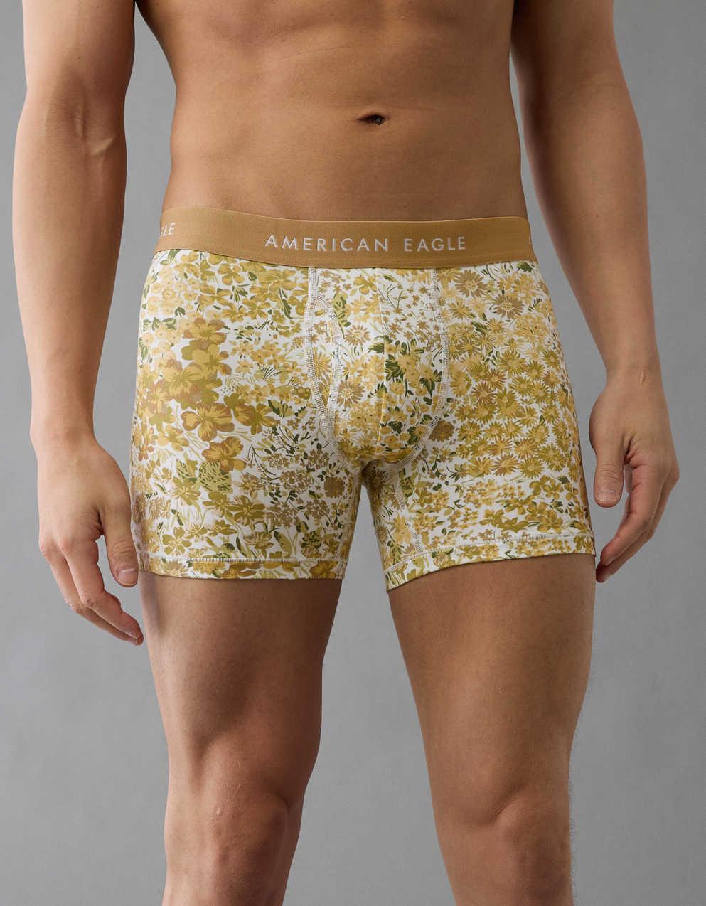 AEO Men's Floral 4.5" Classic Boxer Brief